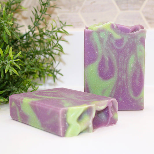 Fresh Cut Lilacs Soap Bar, Vegan Spring Lilac Soap - lilacs, greenery and outdoors scent