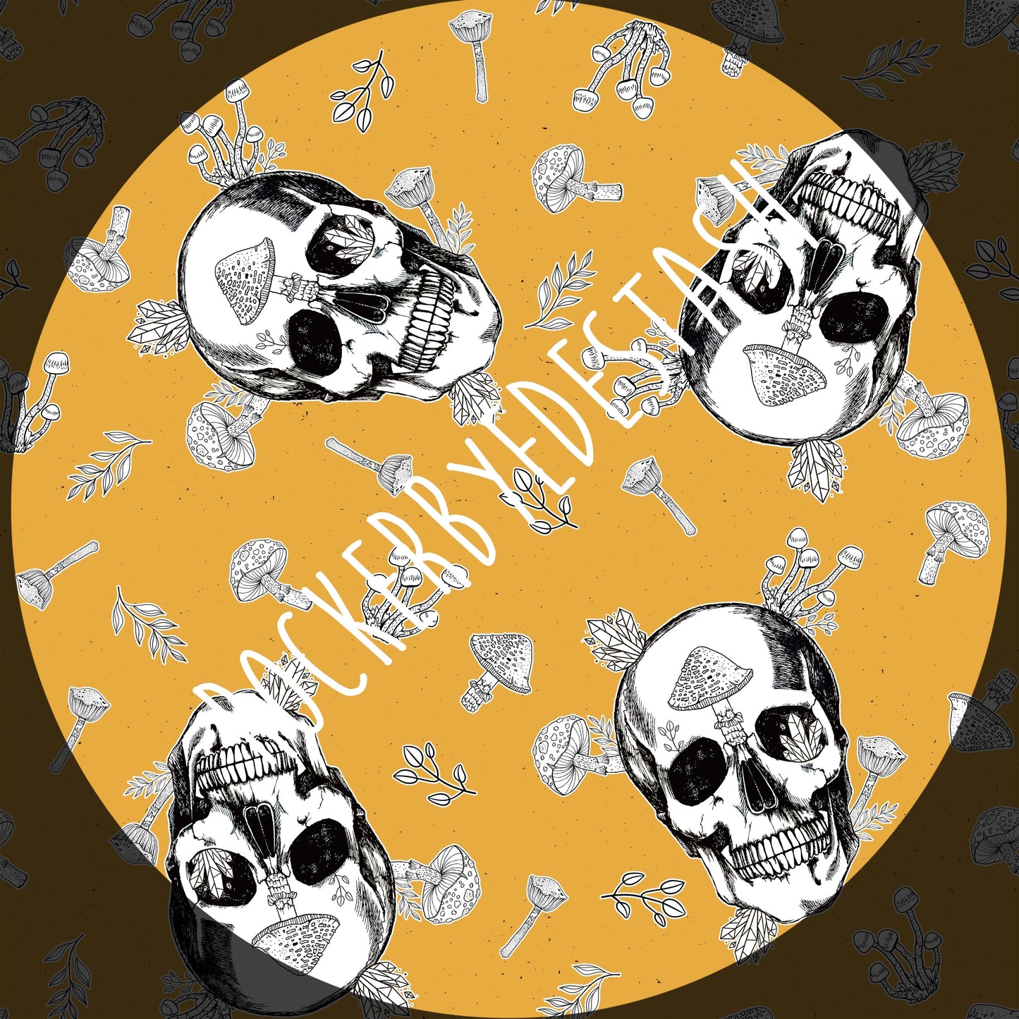 Minky - Round OO - Skulls & Shrooms, Magical Forest, New Wilderness & Hedgies - Fabric Retail