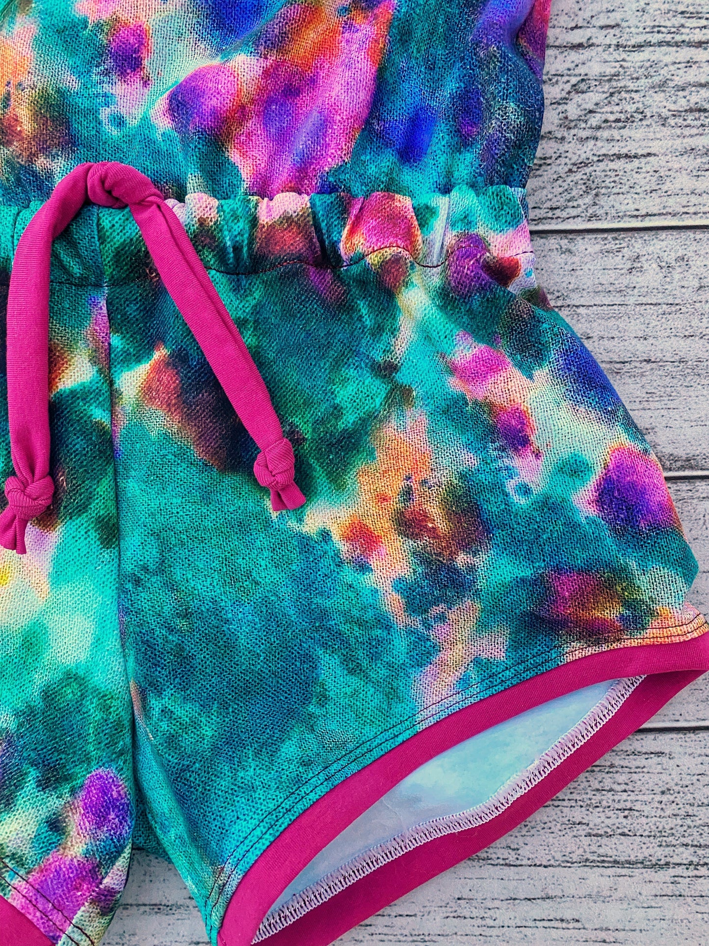 UV 50+ Swim - Ice Dye Prints - Fabric Retail Round WW by the yard