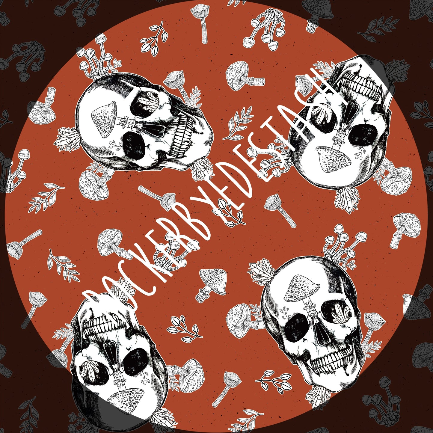 Minky - Round OO - Skulls & Shrooms, Magical Forest, New Wilderness & Hedgies - Fabric Retail